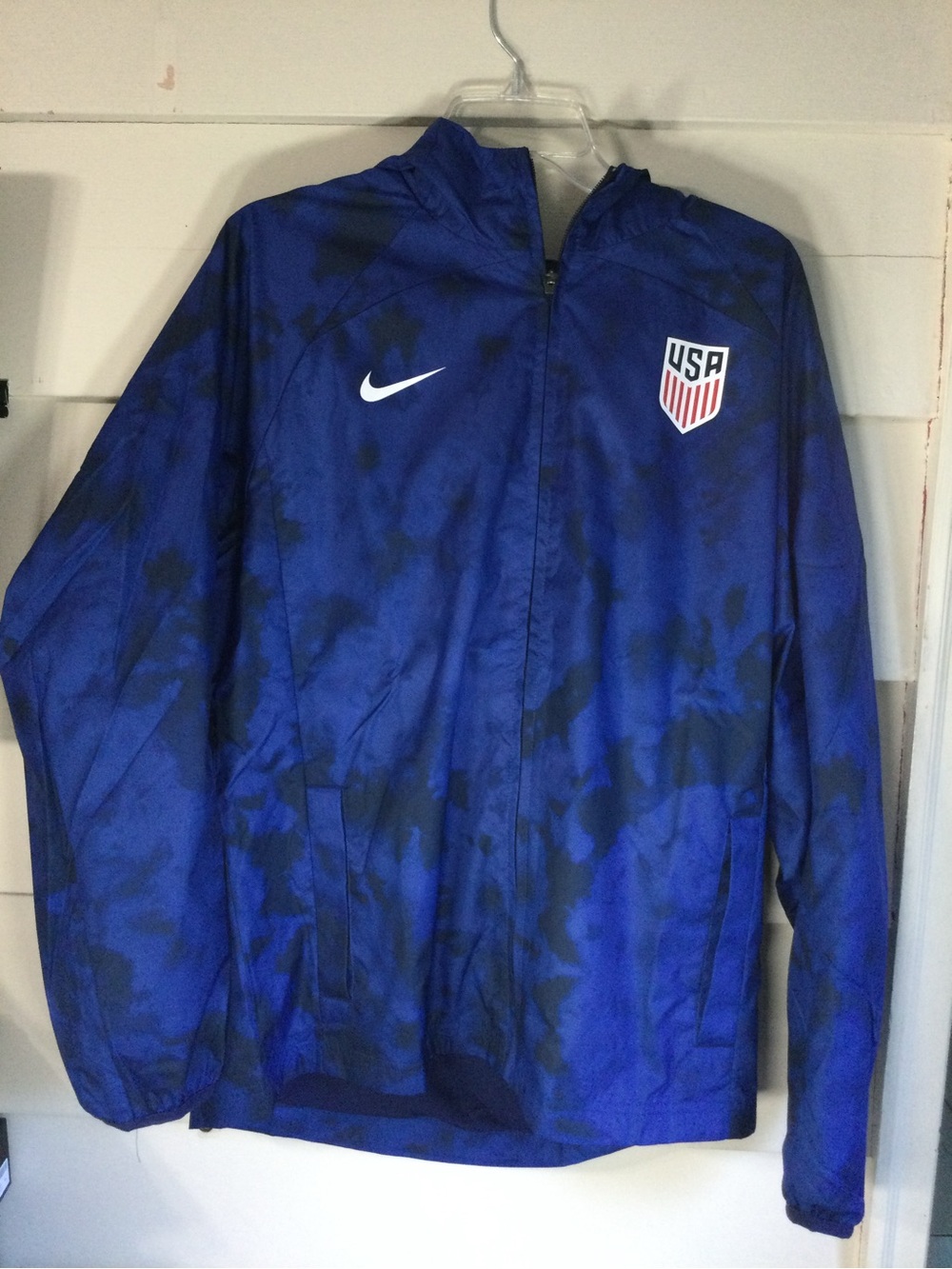Nike Blue and Black USA Soccer Jacket